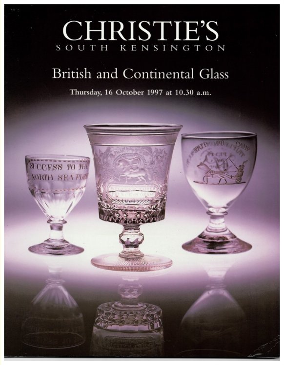 British and Continental Glass. Thursday, 16 October 1997