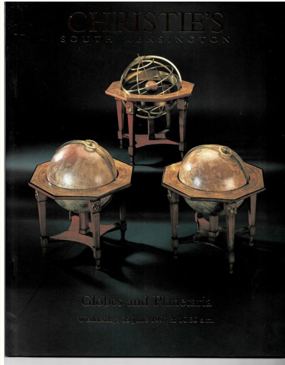 Globes and Planetaria. Wednesday, 25 June 1997