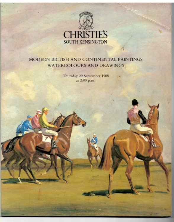 Modern British and Continental Paintings, Watercolours and Drawings. South Kensington. Thursday 29 September 1988