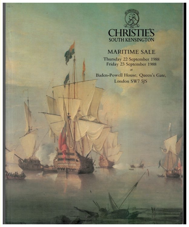 Maritime Sale. Thursday 22 September 1988 Friday 23 September 1988