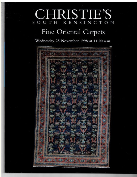 Fine Oriental Carpets. Wednesday 25 November 1998