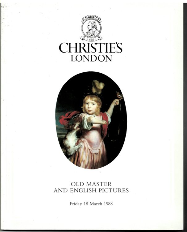 Old Master and English Pictures. Friday 18 March 1988