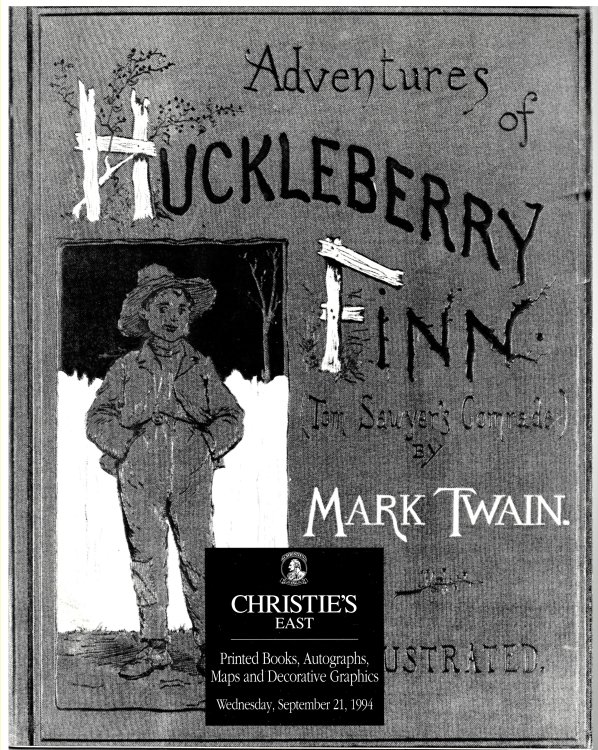 Printed Books, Autographs, Maps and Decorative Graphics. Wednesday, September 21, 1994