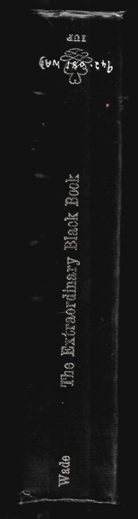 The Extraordinary Black Book (The Development of Industrial Society Series)