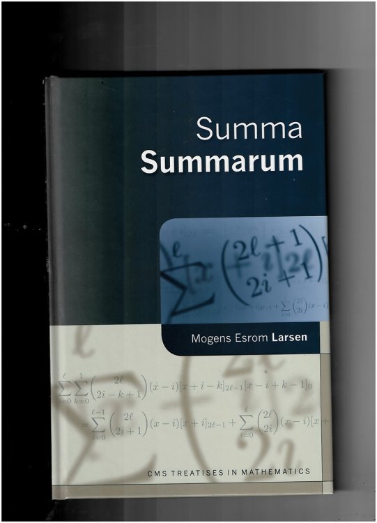 Summa Summarum (CMS Treatises in Mathematics)