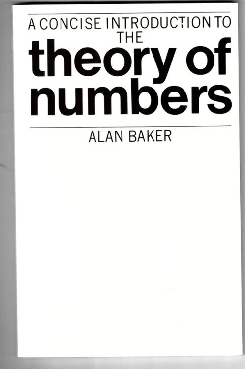 A Concise Introduction to the Theory of Numbers