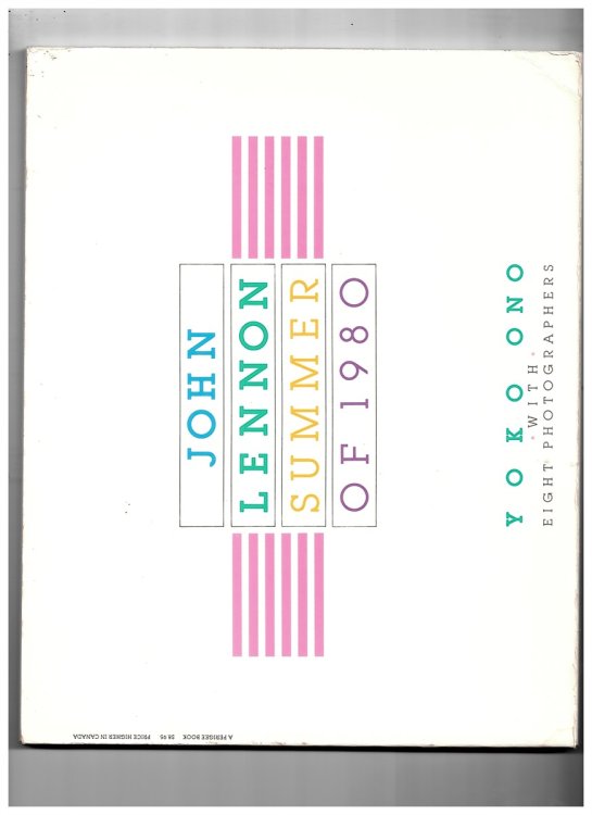 John Lennon - Summer of 1980