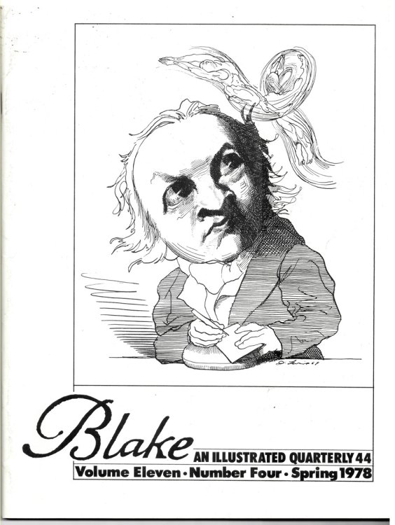 Blake: an Illustrated Quarterly 44 (Volume Eleven, Number Four, Spring 1978)