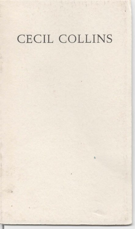 Cecil Collins: New Drawings (24 June to 23 July 1976)