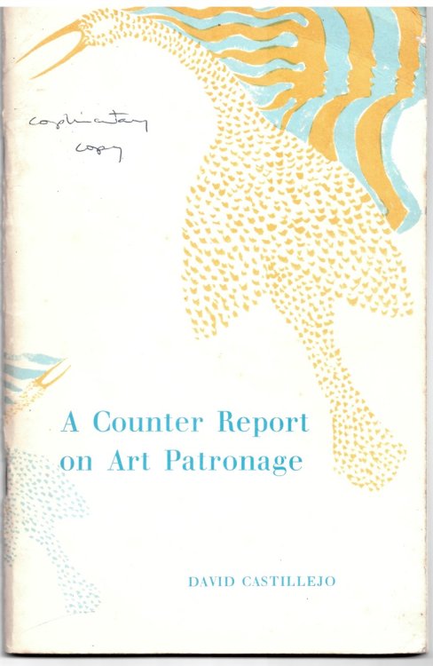 A Counter Report on Art Patronage