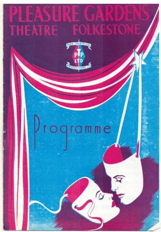 Pleasure Gardens Theatre Folkestone Programme 1949