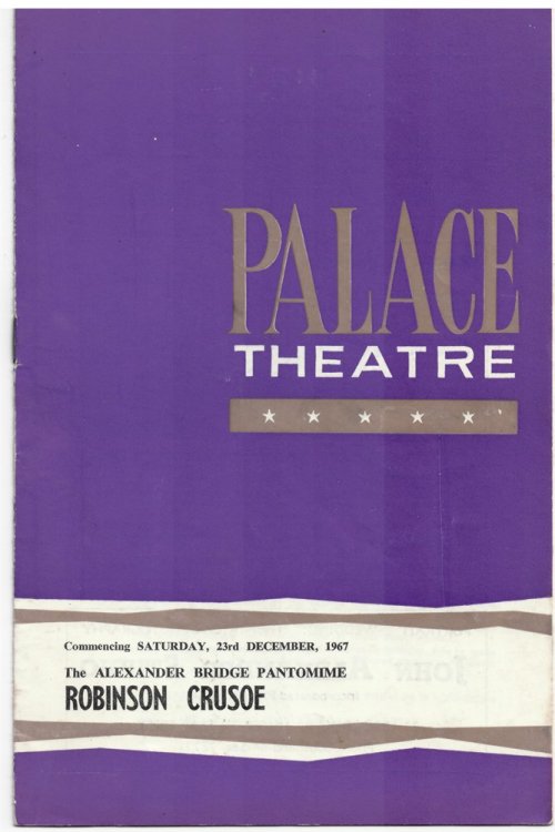 Palace Theatre: Robinson Crusoe