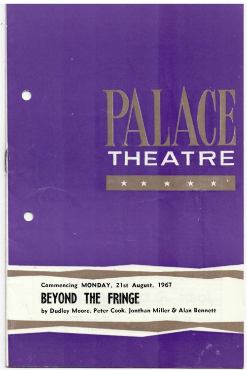 Palace Theatre: Beyond the Fringe