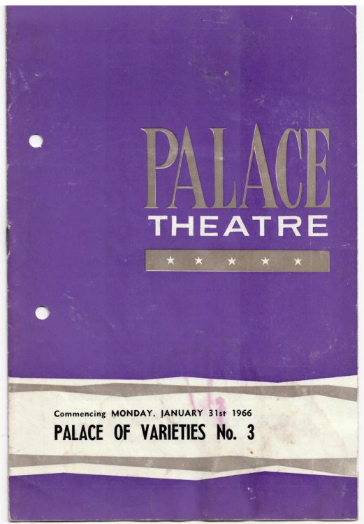 Palace Theatre: Palace of Varieties (No. 3)