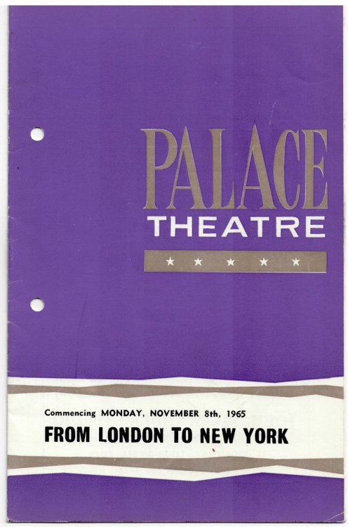 Palace Theatre: from London to New York
