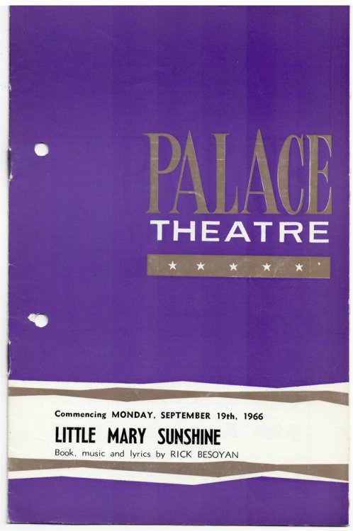 Palace Theatre: Little Mary Sunshine