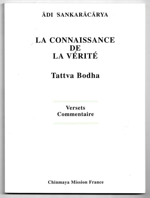 La Connaissance De La Vrit. Versets Et Commentaire