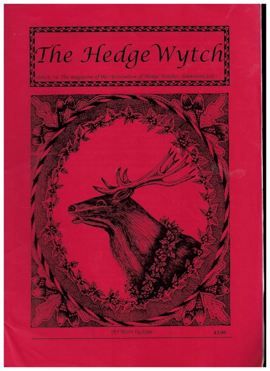 The Hedge Wytch. Samhain 2001. The Magazine of the Association of Hedge Witches : Issue 16