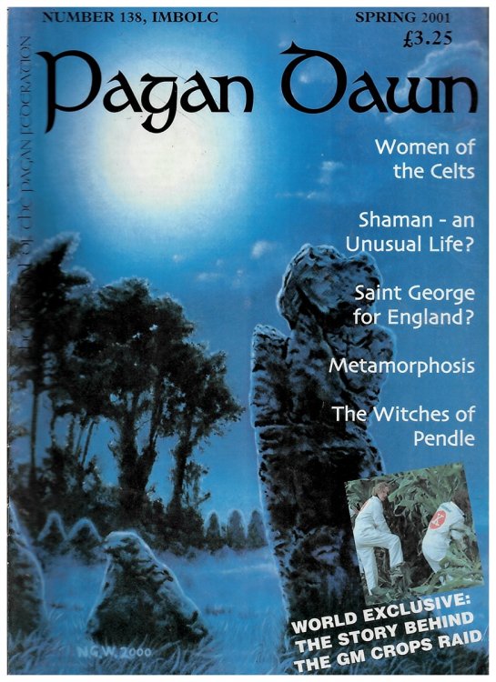Pagan Dawn: the Journal of the Pagan Federation. Spring 2001. No. 138