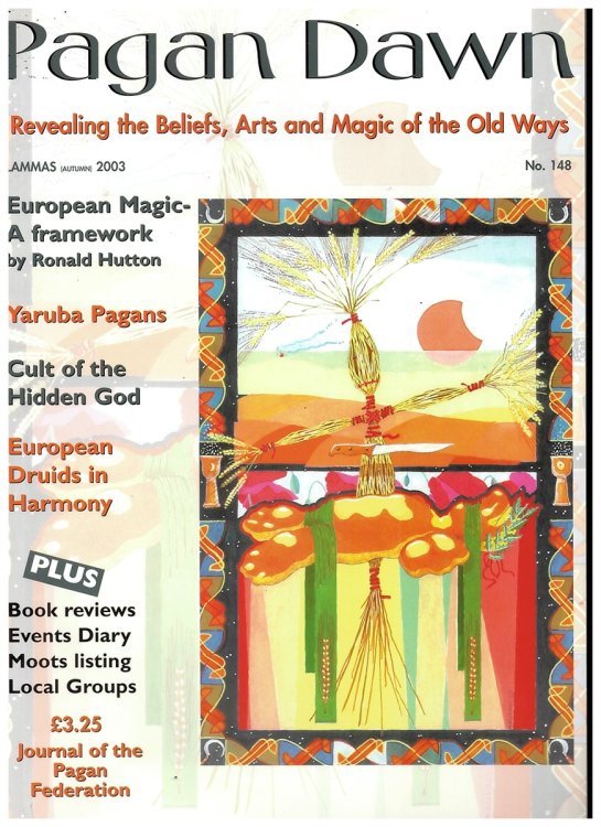 Pagan Dawn: the Journal of the Pagan Federation. Autumn 2003. No. 148