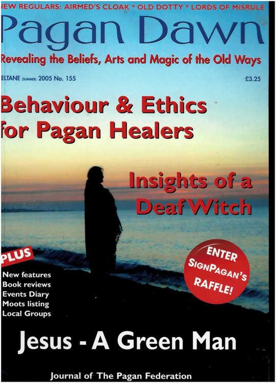Pagan Dawn: the Journal of the Pagan Federation. Summer . No. 155
