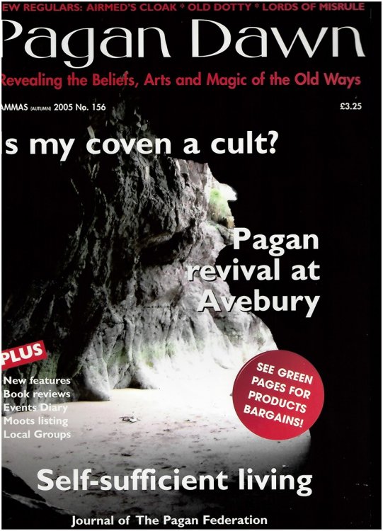 Pagan Dawn: the Journal of the Pagan Federation. Autumn 2005. No. 156