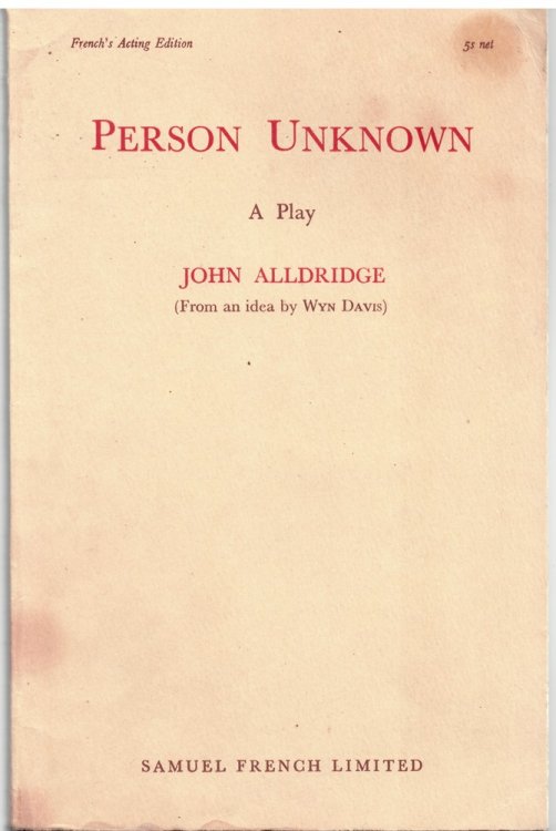 Person Unknown