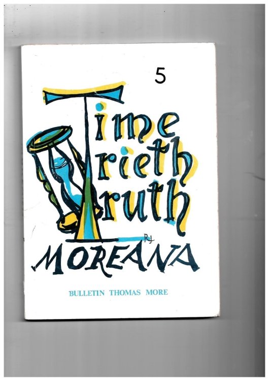 Image for Moreana. Organe De L'Association Amici Thomae Mori. Fvrier 1965. No. 5 Moreana. Organe De L'Association Amici Thomae Mori. Fvrier 1965. No. 5