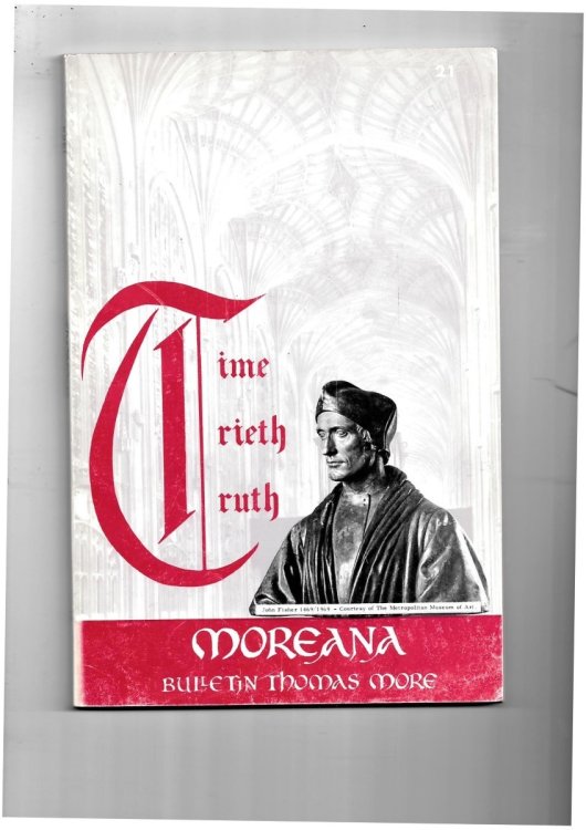 Image for Moreana. Bulletin Thomas More. Fvrier 1969. No. 21 Moreana. Bulletin Thomas More. Fvrier 1969. No. 21