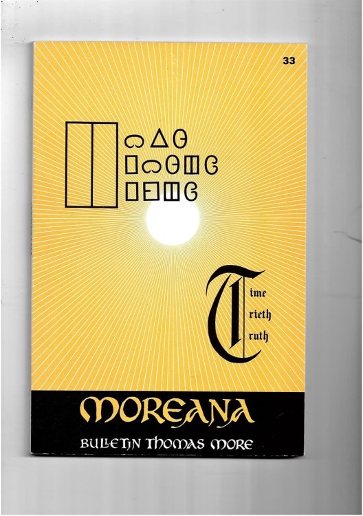 Moreana. Bulletin Thomas More. Fvrier 1972. No. 33