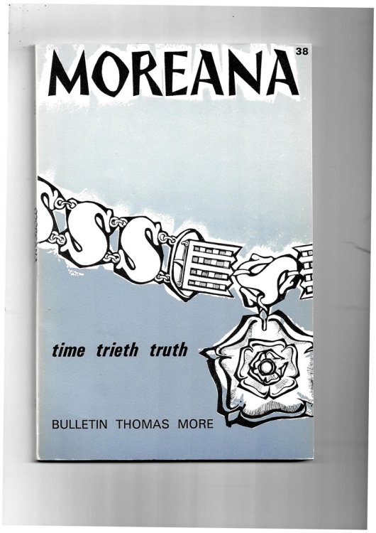 Moreana. Bulletin Thomas More. June 1973. No. 38