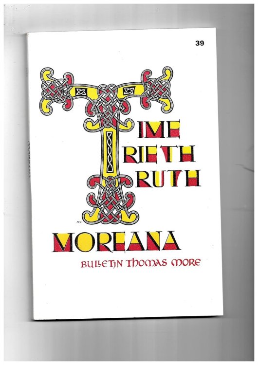 Moreana. Bulletin Thomas More. September 1973. No. 39