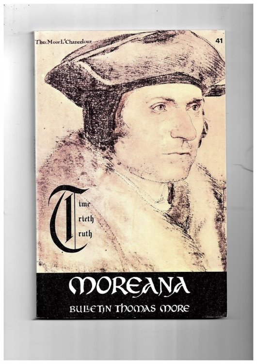 Moreana. Bulletin Thomas More. March 1974. No. 41
