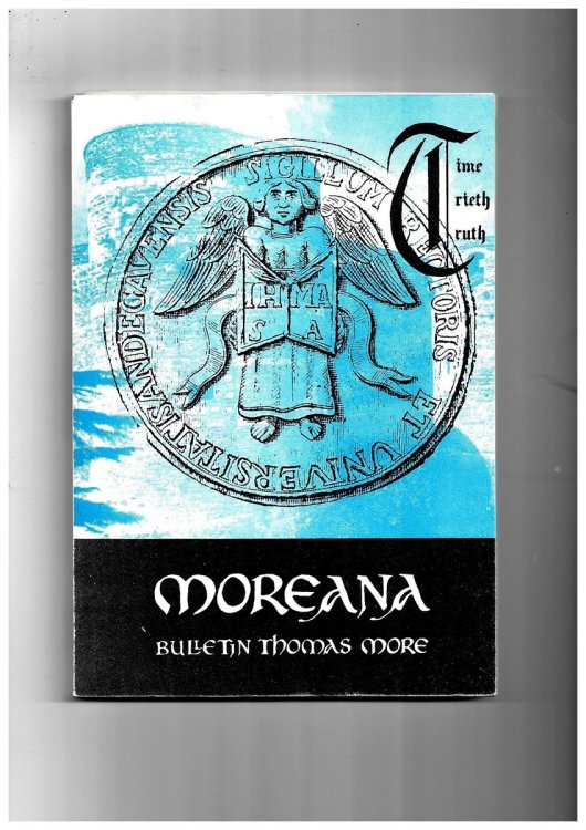 Moreana. Bulletin Thomas More. Novembre 1975. No. 47-48. Vol XII