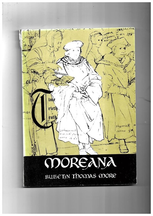 Moreana. Bulletin Thomas More. Fvrier 1976 Volume XIII No. 49