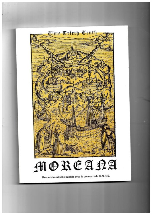 Moreana. Revue Trimestrielle Publie Avec Le Concours Du C. N. R. S. Juin 1978 Volume XV No. 58