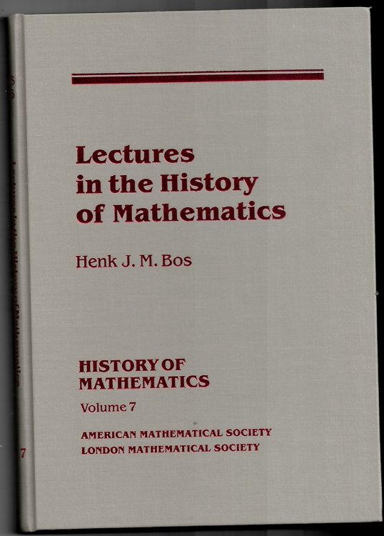Lectures in the History of Mathematics