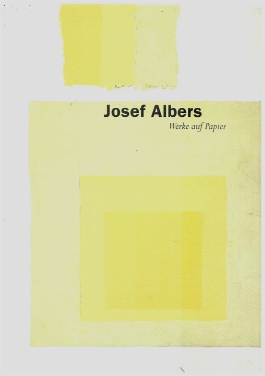 Josef Albers - Werke Auf Papier