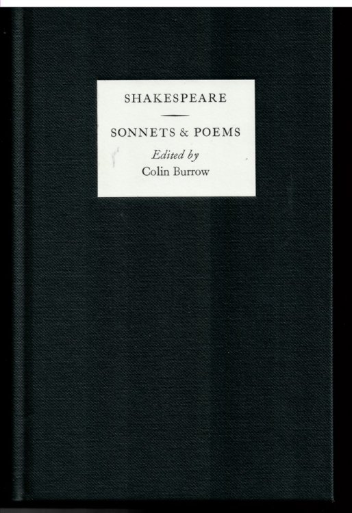 William Shakespeare: the Complete Sonnets & Poems (1 Volume Only, No Box)