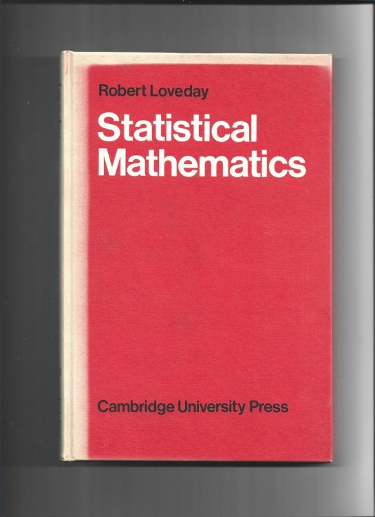 Statistical Maths. a Companion to 'a Second Course in Statistics'