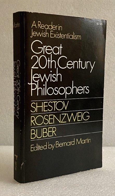 Great 20th Century Jewish Philosophers