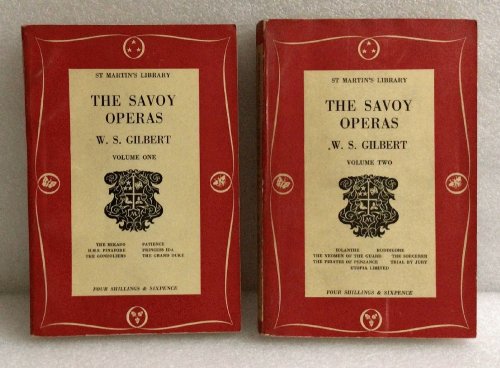 The Savoy Operas Volume One & Two [Mass Market Paperback] Gilbert, W. S.