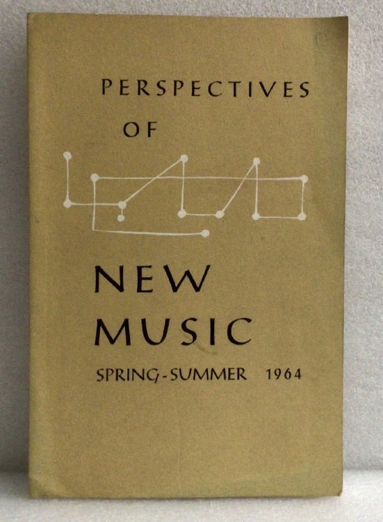 Perspectives of New Music (Fall-Winter 1965) [Paperback] Elliott Carter; Theodor Adorno; Brock McElheran; Roman Haubenstock-Ramati; Hubert S. Howe, Jr.; Claudio Spies; Leo Treitler; Glenn E. Watkins; Edward T. Cone; Wilfrid Mellers and Benjamin Boretz