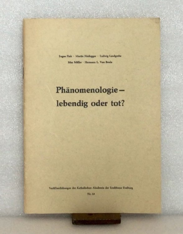 Phnomenologie lebendig oder tot