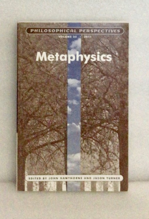 Metaphysics, Volume 25