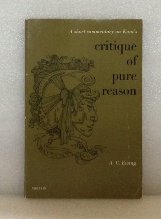 A short commentary on Kant's Critique of pure reason,