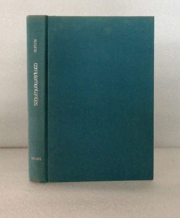 Complementarities: Uncollected Essays