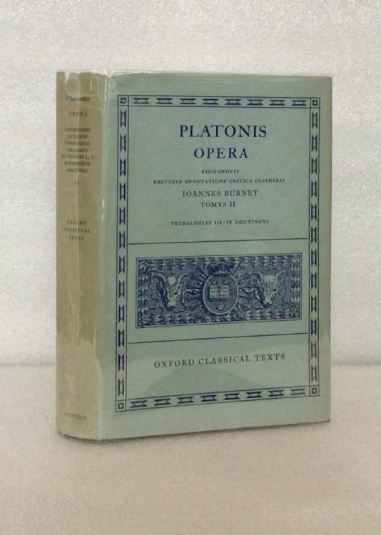 Platonis Opera: Tomvs II: Tetralogias III-IV Continens (Greek Text)