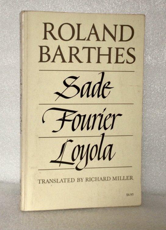 Sade/ Fourier/ Loyola