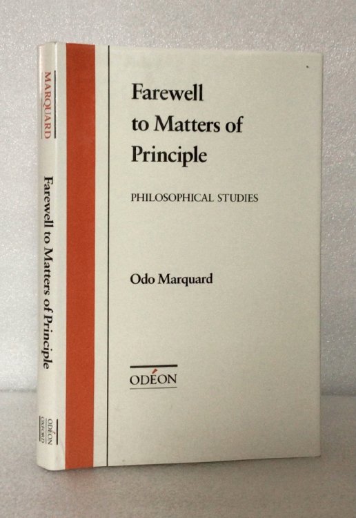Farewell to Matters of Principle: Philosophical Studies (Odeon S.)